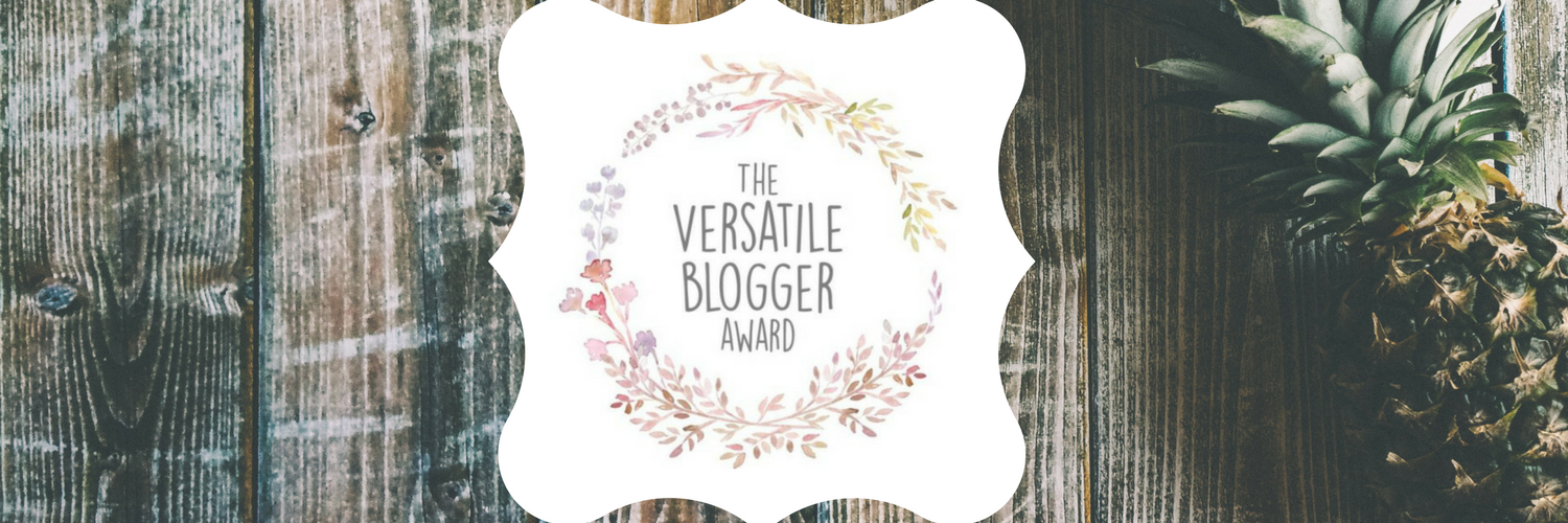 The Versatile Blogger Award!