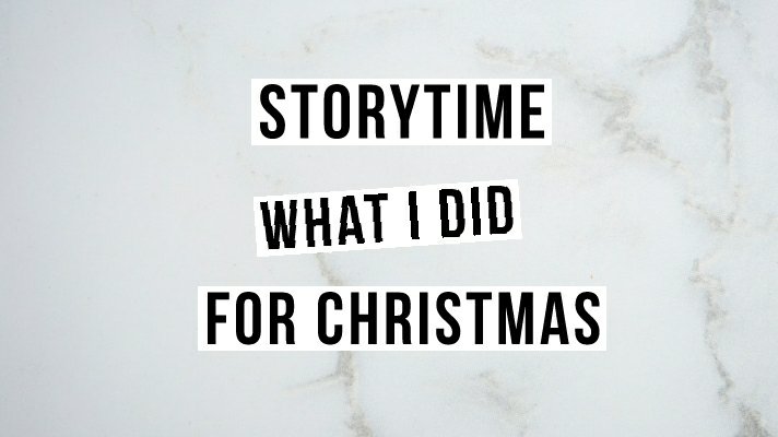 What I Did For Christmas!